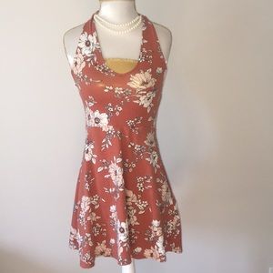 Cute cotton halter neck dress!